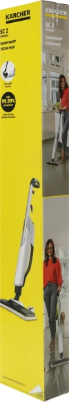 Швабра паровая Karcher SC 2 Upright 1600Вт белый Швабра паровая Karcher SC 2 Upright 1600Вт белый