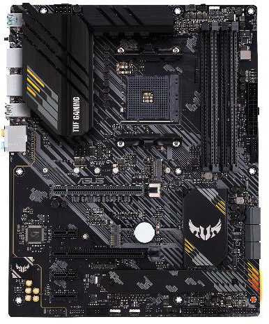 Материнская плата Asus TUF GAMING B550-PLUS Soc-AM4 AMD B550 4xDDR4 ATX AC`97 8ch(7.1) 2.5Gg RAID+HDMI+DP