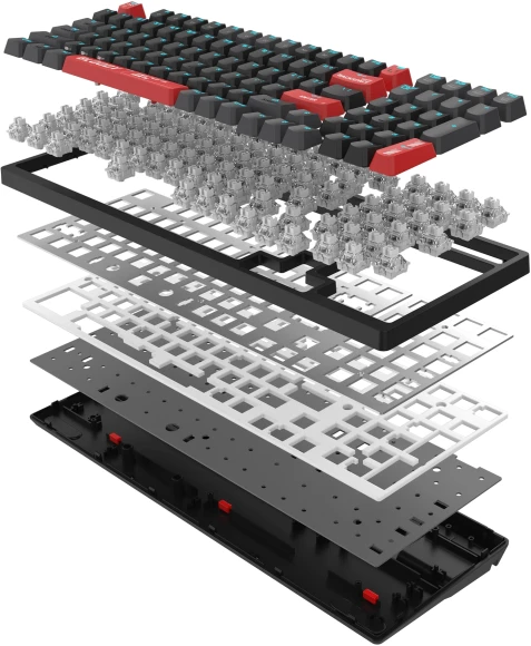 Клавиатура A4Tech Bloody AT98 механическая черный/красный USB for gamer LED (AT98) кабель 1.8м Клавиатура A4Tech Bloody AT98 механическая черный/красный USB for gamer LED (AT98) кабель 1.8м