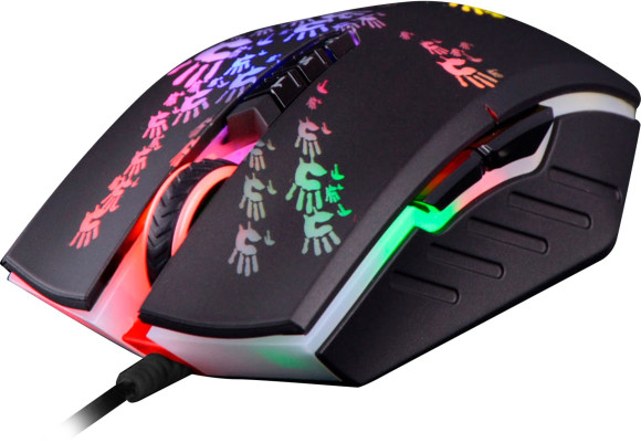 Мышь A4Tech Bloody A60A черный оптическая 6200dpi USB 8but (A60 ACTIVATED)