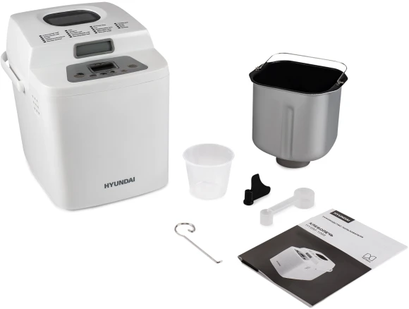 Хлебопечь Hyundai HYBM-1088 500Вт белый Хлебопечь Hyundai HYBM-1088 500Вт белый