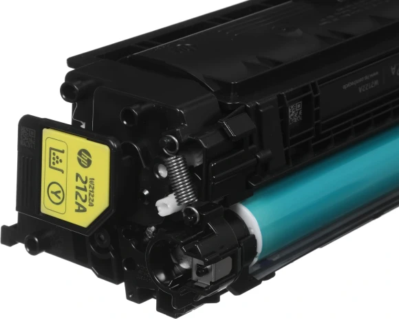 Картридж лазерный HP 212A W2122A желтый бар.в компл. (4500стр.) для HP CLJ Enterprise M554/M555