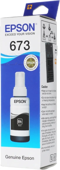 Чернила Epson 673 C13T673198 (аналог C13T67314A) черный 70мл для Epson L800/L810/L850/L1800 Чернила Epson 673 C13T673198 (аналог C13T67314A) черный 70мл для Epson L800/L810/L850/L1800
