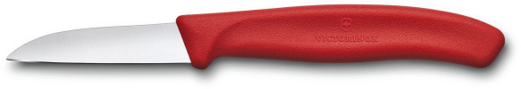 Нож кухонный Victorinox Swiss Classic (6.7301) стальной разделочный лезв.60мм прямая заточка красный
