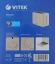 Тостер Vitek VT-1588 750Вт бежевый