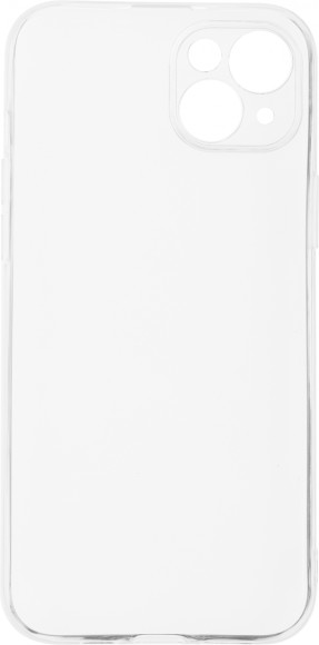 Чехол (клип-кейс) BoraSCO для Apple iPhone 15 Plus Silicone Case прозрачный (72410)