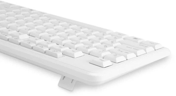 Клавиатура Оклик 305M белый USB Multimedia (1875227) Клавиатура Оклик 305M белый USB Multimedia (1875227)