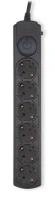 Сетевой фильтр Ippon BK-6-EU-1.8-16-B 1.8м (6 розеток) черный (коробка) Сетевой фильтр Ippon BK-6-EU-1.8-16-B 1.8м (6 розеток) черный (коробка)