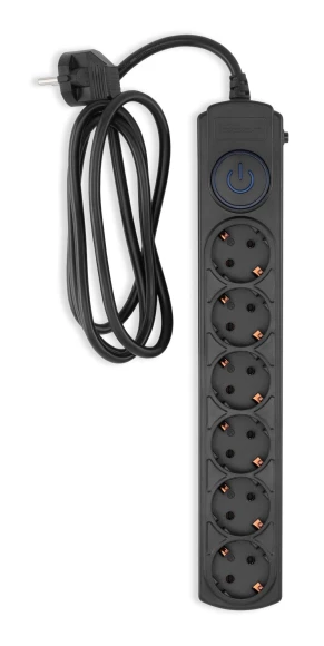 Сетевой фильтр Ippon BK-6-EU-1.8-16-B 1.8м (6 розеток) черный (коробка) Сетевой фильтр Ippon BK-6-EU-1.8-16-B 1.8м (6 розеток) черный (коробка)