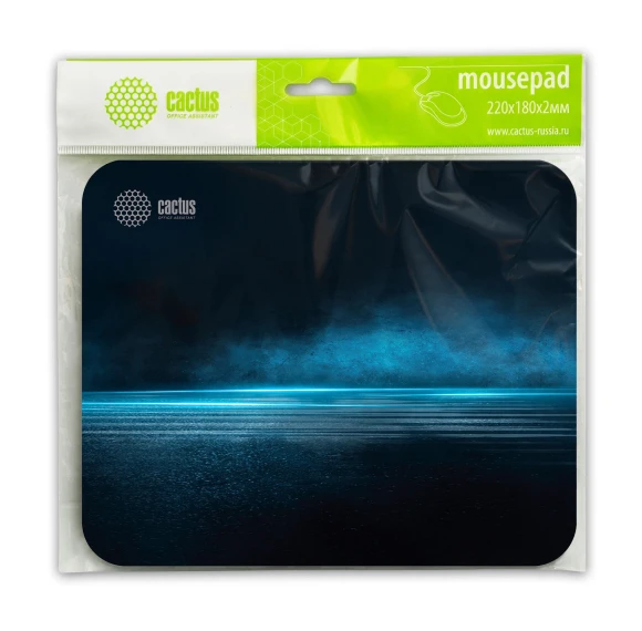 Коврик для мыши Cactus Dark Sea рисунок 220x180x2мм (CS-MP-P03XS)