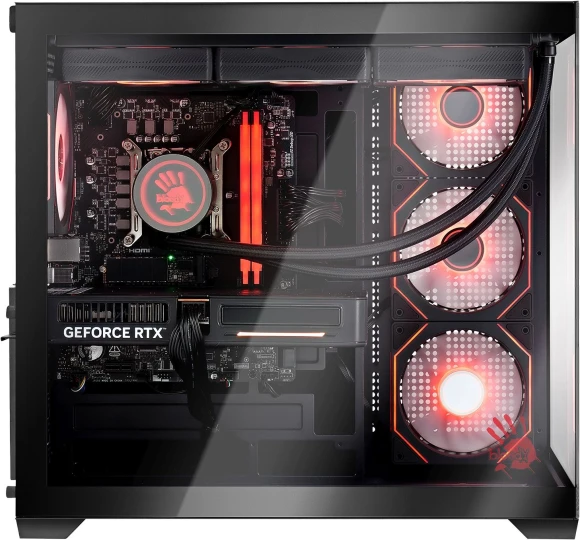 ПК Bloody BD-PC CB76V2 TWR i5 14400F (2.5) 32Gb SSD1Tb RTX5060TI 8Gb Windows 11 Home 64 2.5xGbitEth WiFi BT 750W черный (RUS) (2142021)