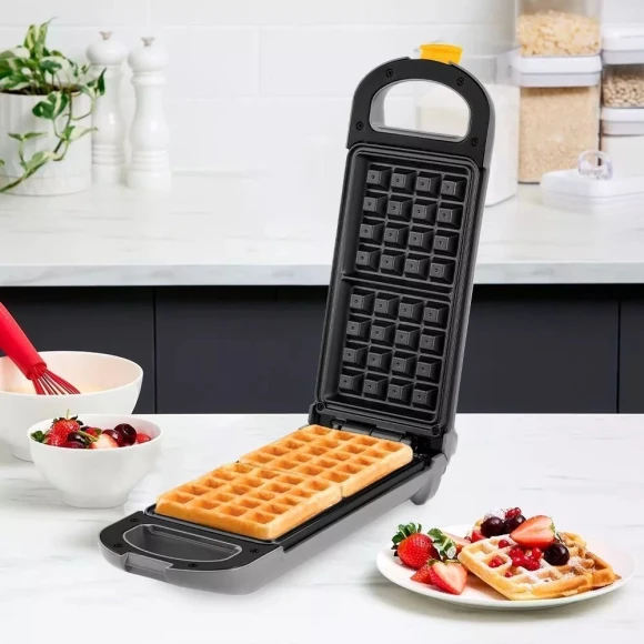 Вафельница Kitfort КТ-1691 700Вт серый/серый Вафельница Kitfort КТ-1691 700Вт серый/серый