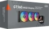 Система водяного охлаждения PcCooler GT360 Display ARGB Soc-AM5/AM4/1200/1700/1851 черный 4-pin 15-41.5dB Al LCD 310W Ret (GT360-BKAWXY-GL)