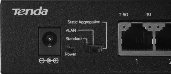 Коммутатор Tenda TEM2010F (L2) 8x2.5Гбит/с 2SFP неуправляемый Коммутатор Tenda TEM2010F (L2) 8x2.5Гбит/с 2SFP неуправляемый
