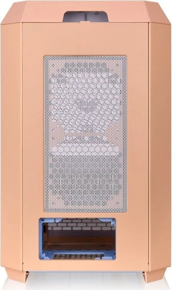 Корпус Thermaltake The Tower 300 Peach Fuzz розовый без БП mATX 8x120mm 6x140mm 2xUSB3.0 audio bott PSU Корпус Thermaltake The Tower 300 Peach Fuzz розовый без БП mATX 8x120mm 6x140mm 2xUSB3.0 audio bott PSU