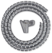 Кабельный органайзер Buro BHP CG155S Spiral Hose 15x1500mm Silver Кабельный органайзер Buro BHP CG155S Spiral Hose 15x1500mm Silver