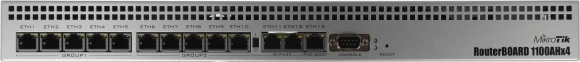 Роутер MikroTik RB1100AHX4 (RB1100X4) 10/100/1000BASE-TX серый Роутер MikroTik RB1100AHX4 (RB1100X4) 10/100/1000BASE-TX серый
