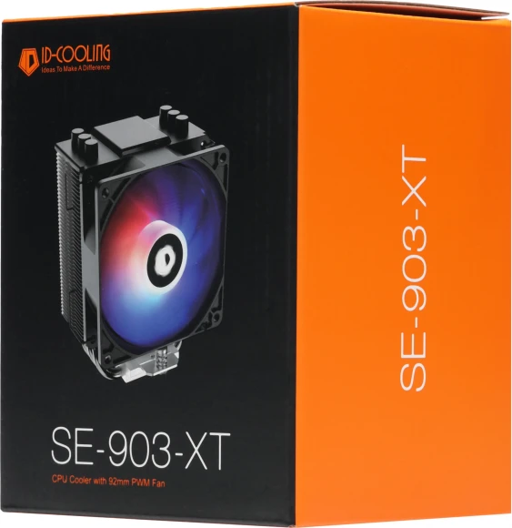 Устройство охлаждения(кулер) ID-Cooling SE-903-XT RGB Soc-AM5/AM4/1200/1700/1851 черный 4-pin 14-26dB Al+Cu 130W 650gr Ret Устройство охлаждения(кулер) ID-Cooling SE-903-XT RGB Soc-AM5/AM4/1200/1700/1851 черный 4-pin 14-26dB Al+Cu 130W 650gr Ret