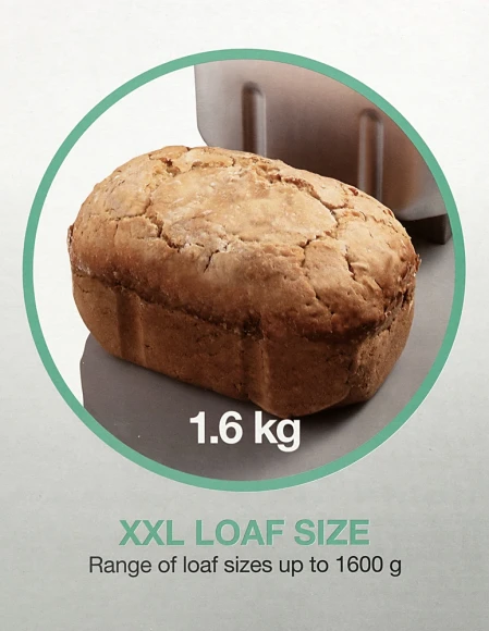 Хлебопечь Gorenje BM1600WG 850Вт белый/серебристый Хлебопечь Gorenje BM1600WG 850Вт белый/серебристый