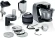 Кухонная машина Bosch Mum5 MUM5X планетар.вращ. 1000Вт черный/серый
