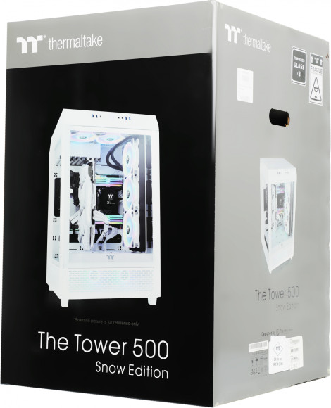 Корпус Thermaltake The Tower 500 белый без БП E-ATX 9x120mm 3x140mm 4xUSB3.0 audio bott PSU Корпус Thermaltake The Tower 500 белый без БП E-ATX 9x120mm 3x140mm 4xUSB3.0 audio bott PSU