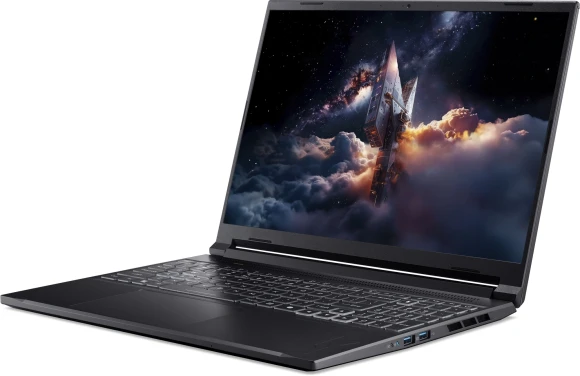 Ноутбук Acer Nitro V 16S ANV16S-71-58YF Core 5 210H 16Gb SSD1Tb NVIDIA GeForce RTX 5060 8Gb 16" IPS WQXGA (2560x1600) без ОС black WiFi BT Cam (NH.U28CD.001)