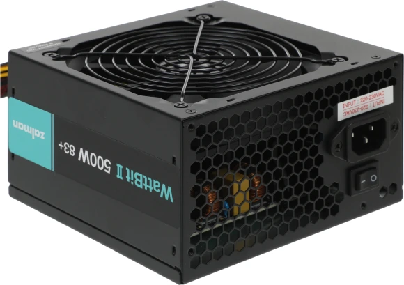 Блок питания Zalman ATX 500W ZM500-XEII (20+4pin) PPFC 120mm fan 4xSATA RTL Блок питания Zalman ATX 500W ZM500-XEII (20+4pin) PPFC 120mm fan 4xSATA RTL