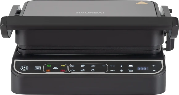 Электрогриль Hyundai HYG-7001 2000Вт черный/черный