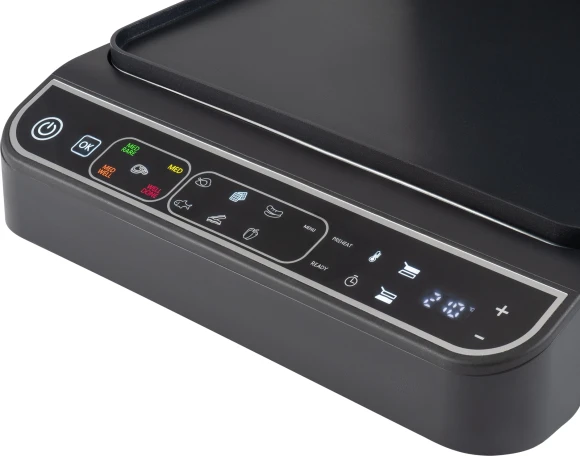 Электрогриль Hyundai HYG-7001 2000Вт черный/черный