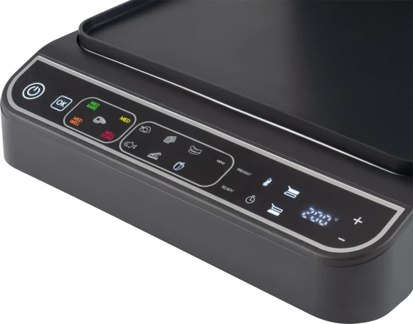 Электрогриль Hyundai HYG-7001 2000Вт черный/черный