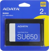 Накопитель SSD A-Data SATA-III 2TB ASU650SS-2TT-R Ultimate SU650 2.5" Накопитель SSD A-Data SATA-III 2TB ASU650SS-2TT-R Ultimate SU650 2.5"