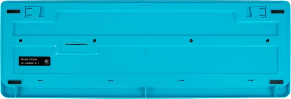 Клавиатура + мышь A4Tech Fstyler FG1010 клав:черный/синий мышь:черный/синий USB беспроводная Multimedia (FG1010 BLUE)