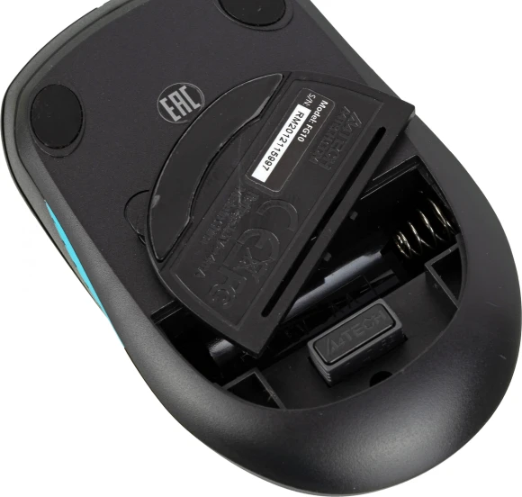 Клавиатура + мышь A4Tech Fstyler FG1010 клав:черный/синий мышь:черный/синий USB беспроводная Multimedia (FG1010 BLUE)