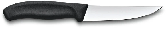 Нож кухонный Victorinox Swiss Classic (6.8103.12B) стальной разделочный лезв.120мм прямая заточка черный блистер