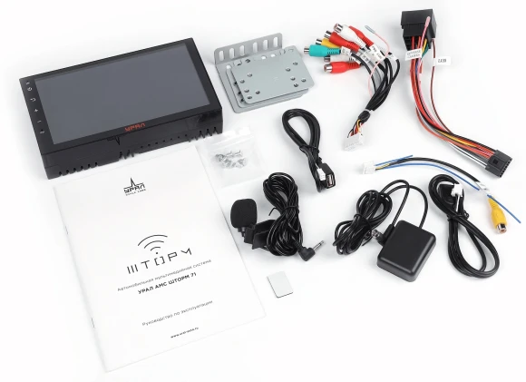 Автомагнитола Ural АМС ШТОРМ 71 2DIN 4x50Вт 2000Mb Android 12 WiFi 2.5 (УРАЛ АМС ШТОРМ 71)