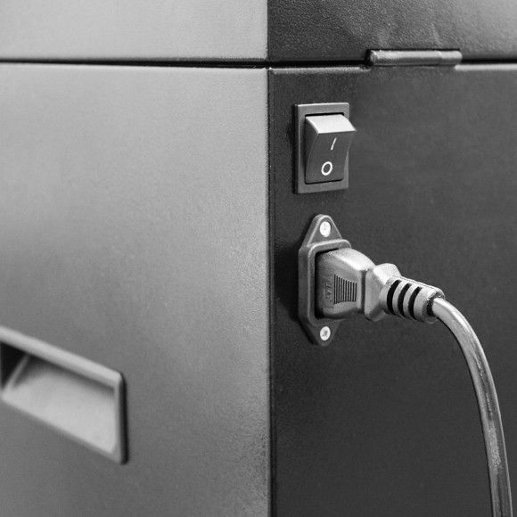 Шредер Heleos УО55-7 черный (секр.P-7) фрагменты 7лист. 55лтр. Шредер Heleos УО55-7 черный (секр.P-7) фрагменты 7лист. 55лтр.