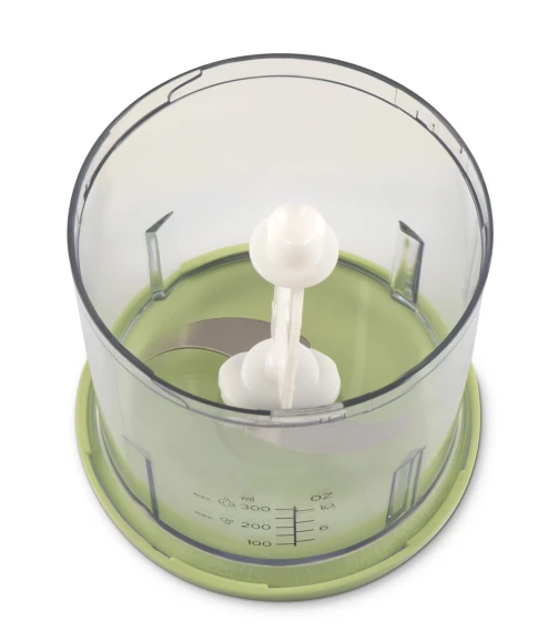 Измельчитель электрический Hyundai HYC-P3128 0.8л. 300Вт салатовый/белый