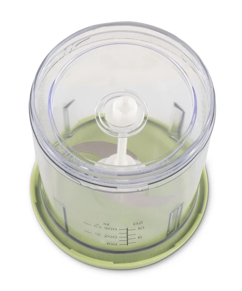 Измельчитель электрический Hyundai HYC-P3128 0.8л. 300Вт салатовый/белый