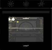 Духовой шкаф Электрический Vitek VEO 6380 BG стекло черное Духовой шкаф Электрический Vitek VEO 6380 BG стекло черное