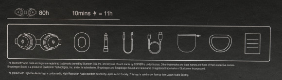 Гарнитура накладные Edifier Stax Spirit S3 черный беспроводные bluetooth оголовье