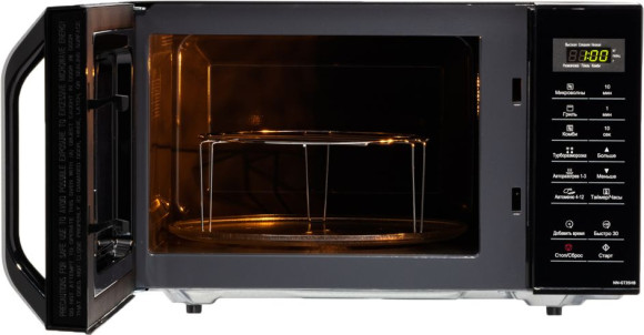 Микроволновая Печь Panasonic NN-GT35HBZPE 23л. 800Вт черный Микроволновая Печь Panasonic NN-GT35HBZPE 23л. 800Вт черный
