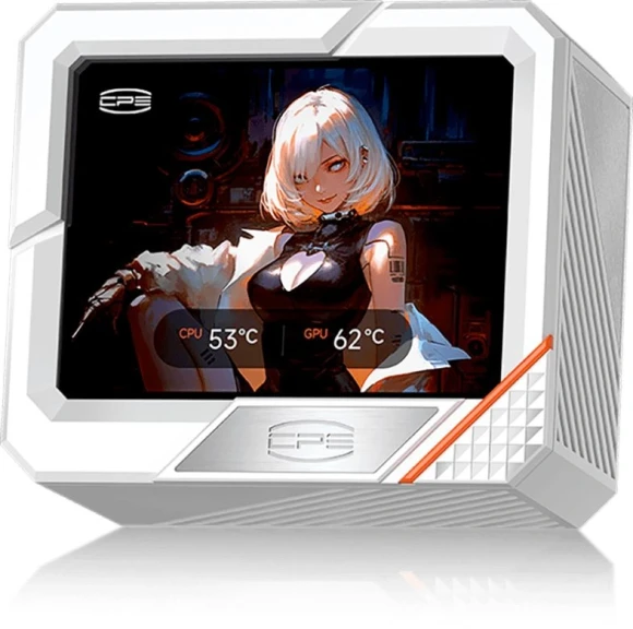 Система водяного охлаждения PcCooler GT360 Display ARGB Soc-AM5/AM4/1200/1700/1851 белый 4-pin 15-41.5dB Al LCD 310W Ret (GT360-WHAWXY-GL)