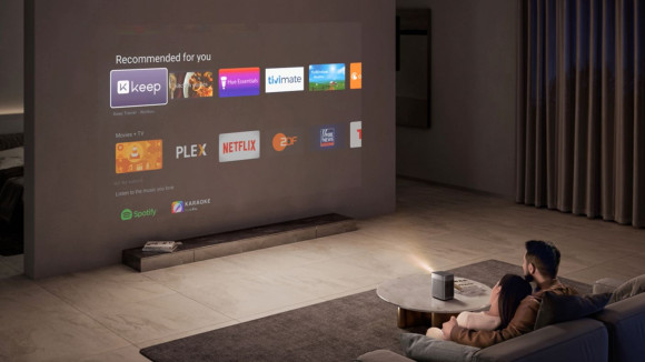 Проектор Xgimi Halo+ DLP 875Lm LS 700Lm ANSI (1920x1080) ресурс лампы:25000часов 1xUSB typeA 1xHDMI 1.6кг Проектор Xgimi Halo+ DLP 875Lm LS 700Lm ANSI (1920x1080) ресурс лампы:25000часов 1xUSB typeA 1xHDMI 1.6кг