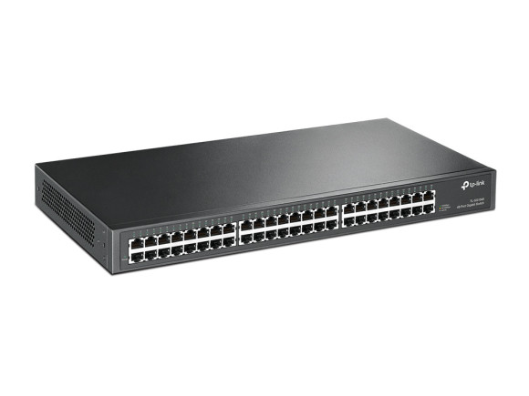 Коммутатор TP-Link TL-SG1048 (L2) 48x1Гбит/с неуправляемый