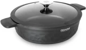 Сотейник Rondell ArtDeco RDA-1255 4.3л. d=28см (с крышкой) черный