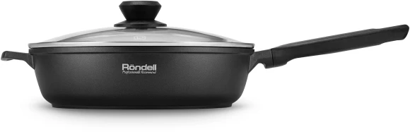 Сотейник Rondell Zeita Neu RDA-1203 3.8л. d=28см (с крышкой) черный
