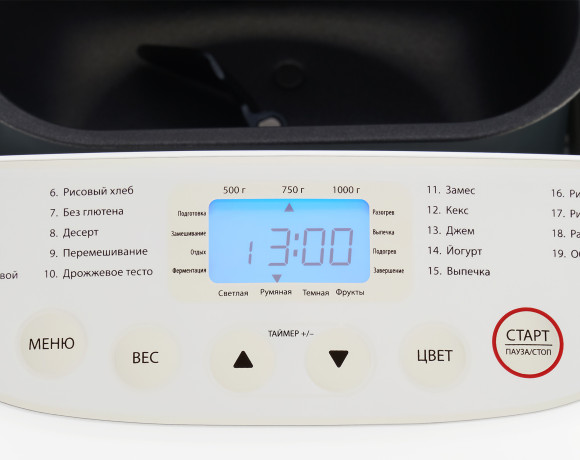 Хлебопечь Starwind SBM2085 600Вт белый/серебристый Хлебопечь Starwind SBM2085 600Вт белый/серебристый