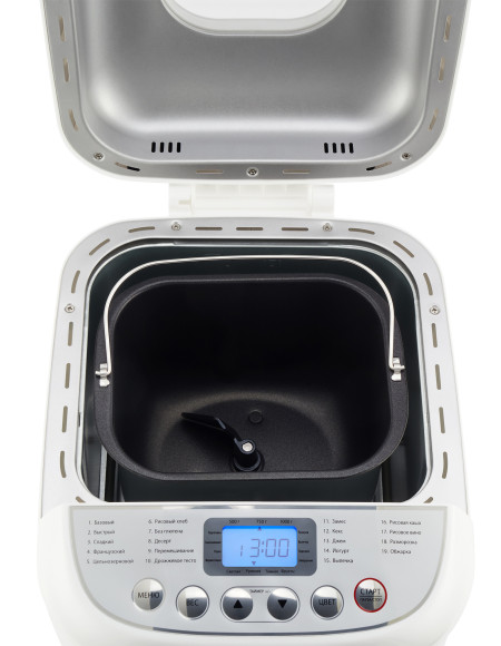 Хлебопечь Starwind SBM2085 600Вт белый/серебристый Хлебопечь Starwind SBM2085 600Вт белый/серебристый