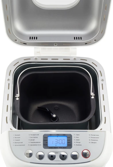 Хлебопечь Starwind SBM2085 600Вт белый/серебристый Хлебопечь Starwind SBM2085 600Вт белый/серебристый