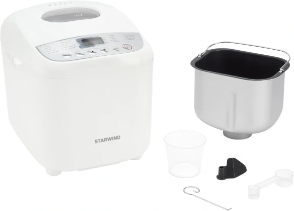 Хлебопечь Starwind SBM2085 600Вт белый/серебристый Хлебопечь Starwind SBM2085 600Вт белый/серебристый